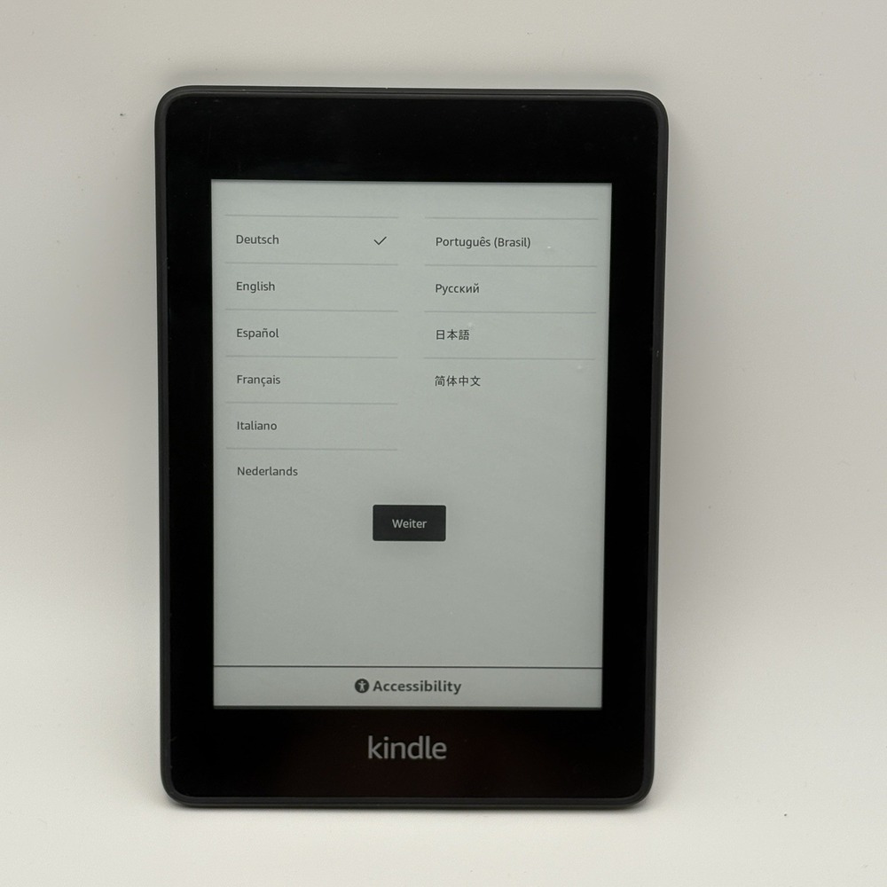 Amazon Kindle Paperwhite 10th Gen PQ94WIF 32GB 6" | No Cord - Tested Works